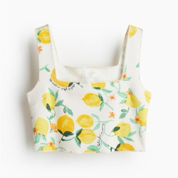 H&M Sleeveless Crop Top & A-line Skirt Set NWT - Picture 7 of 16